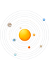 Illustration du Système solaire 
